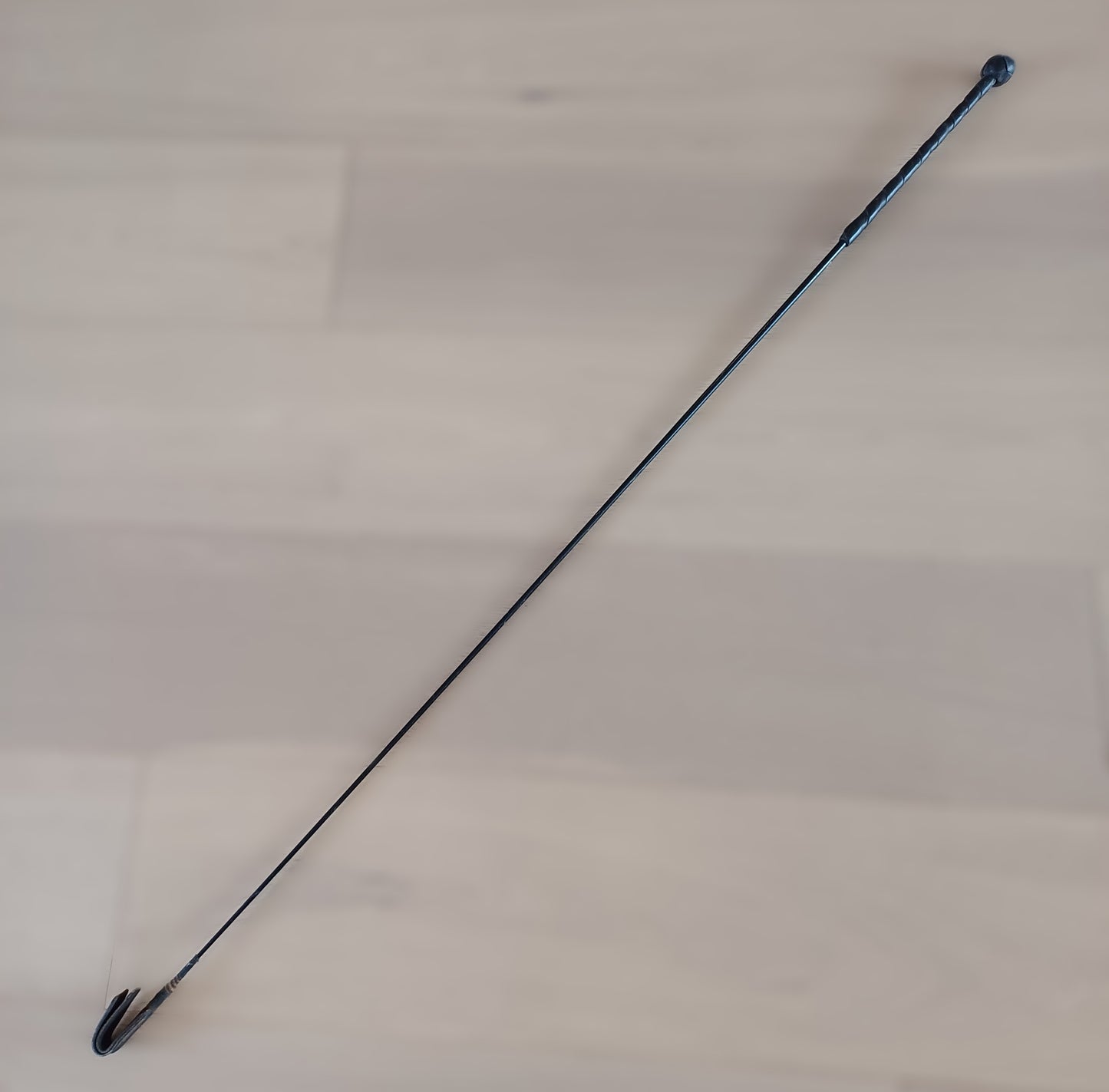 Cravache de dressage noire