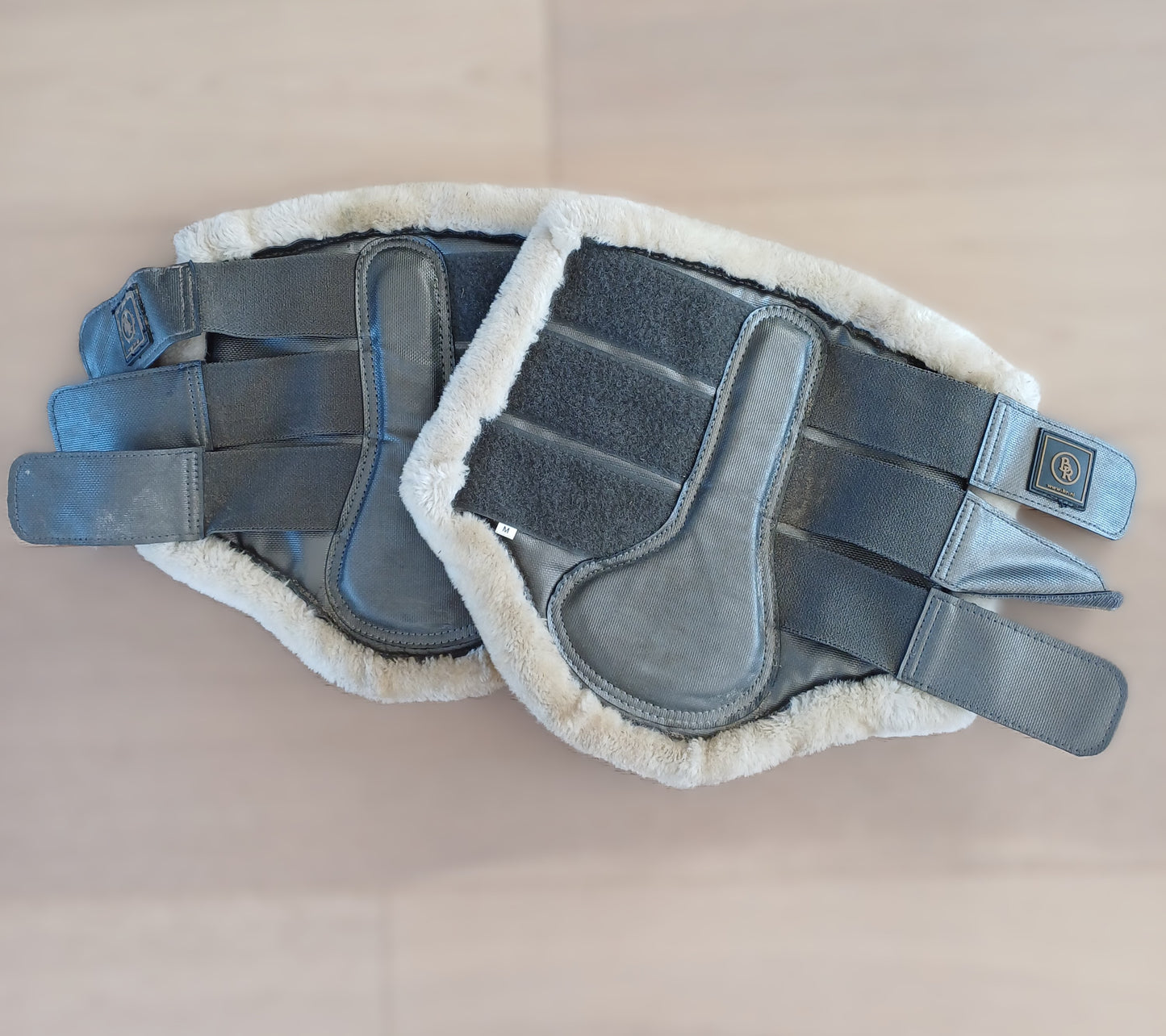 Guêtres de dressage BR grises Full M