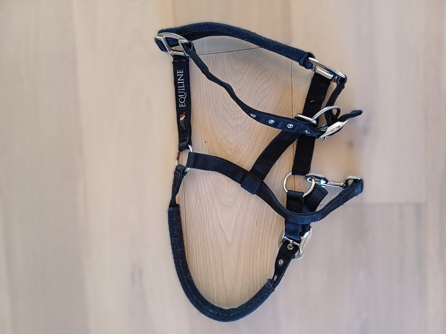 Licol noir Equiline Full