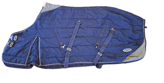Couverture Lamicell marine 155cm - 400g