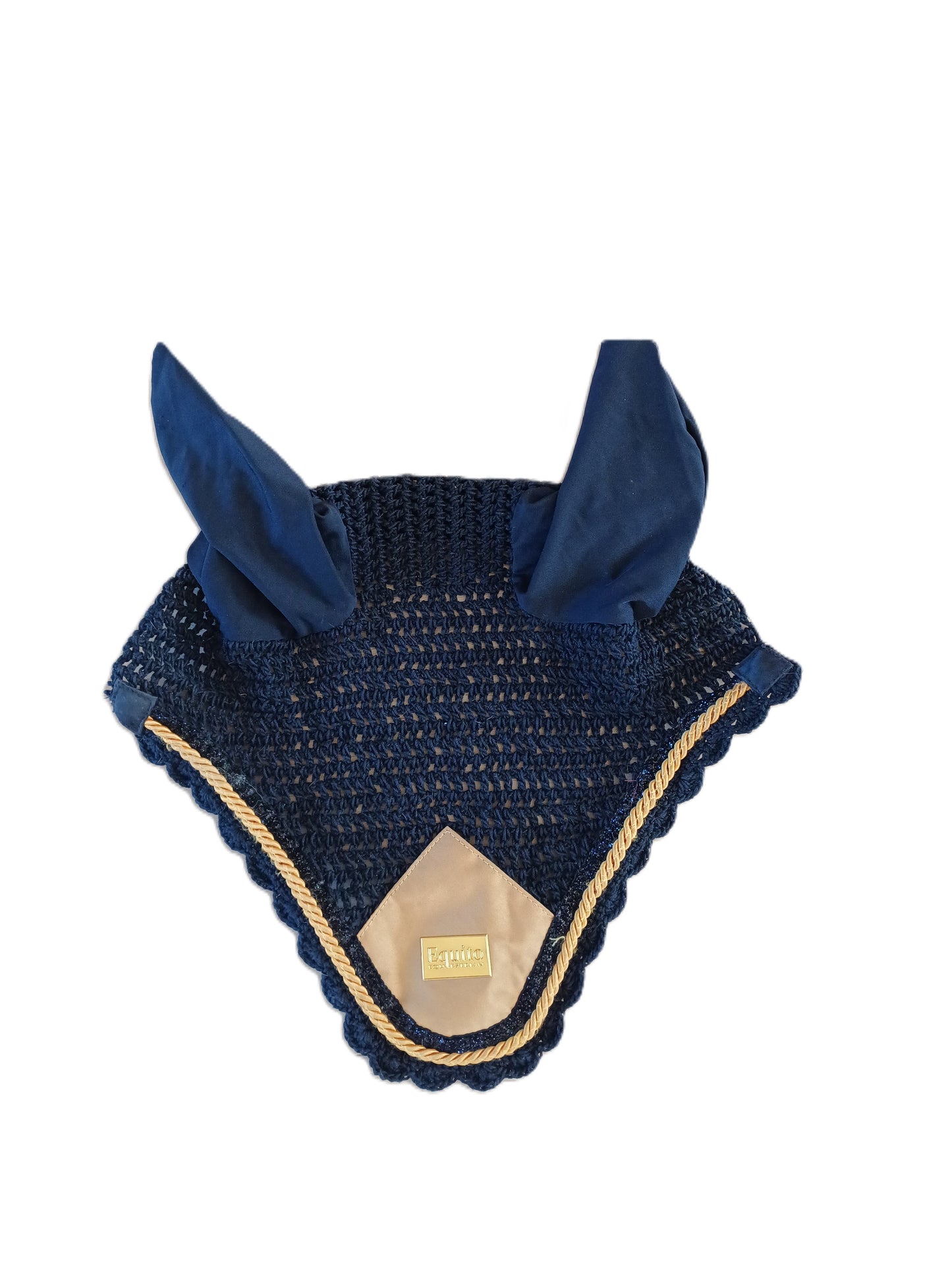 Bonnet noir & doré Equito Full