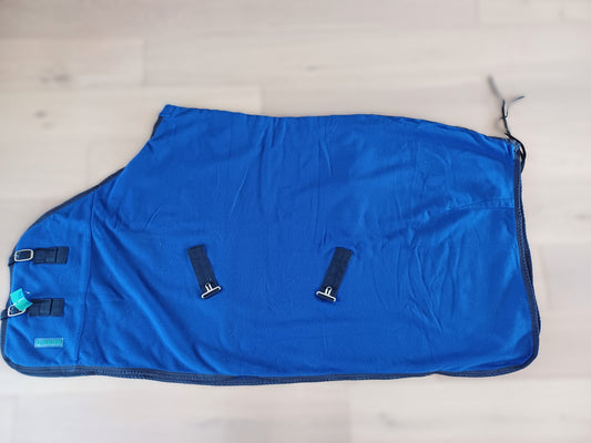 Couverture polar 115cm bleu roi