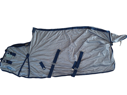 Couverture anti mouches grise  155cm