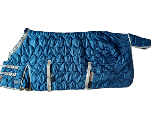 Couverture Beltack bleu et beige 300gr 155cm