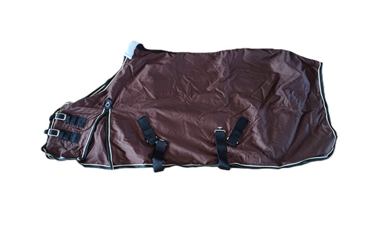 Chemise coton brune 115cm (avec housse)