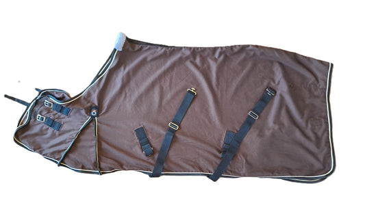 Chemise coton marron 135cm