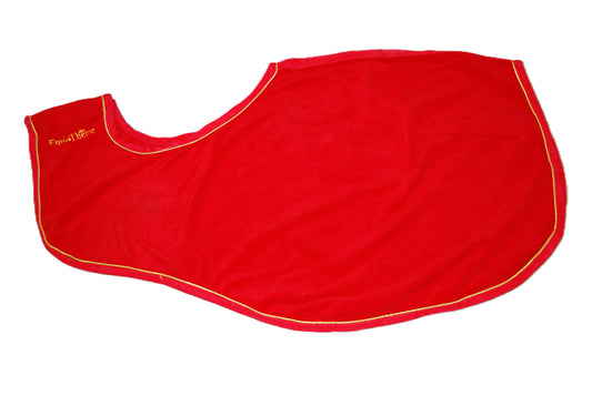 Couvre reins polar rouge Equithème Poney 115cm