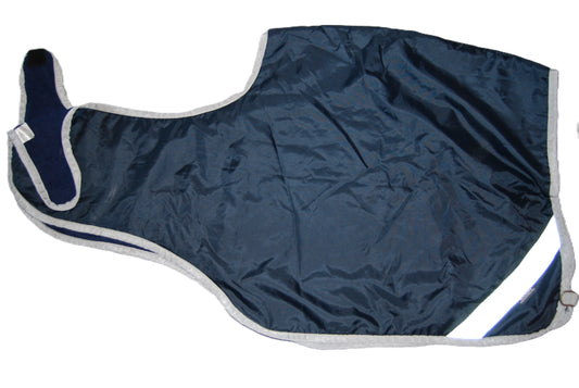 Couvre reins marine Rambo imperméable/ polar marine Poney 115cm