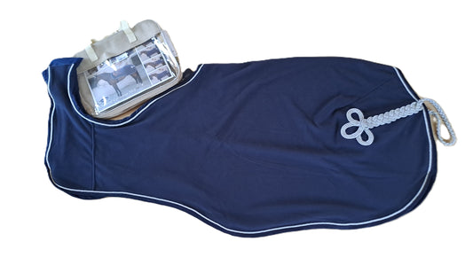 Couvre-reins Lamicell marine 145cm polar