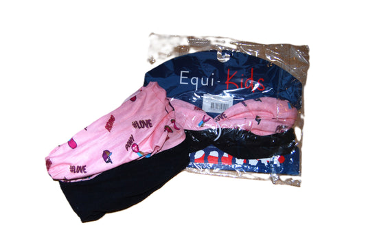 Buff marine & rose enfant