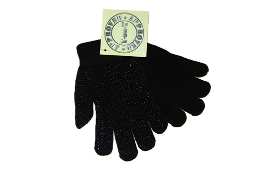 Gants magiques enfant noirs