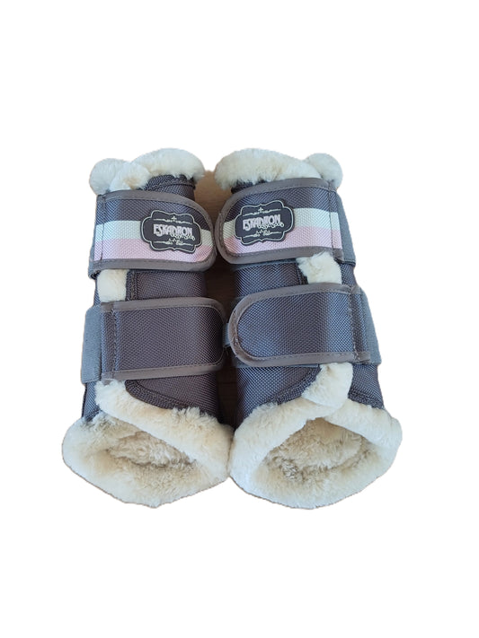 Guêtres de dressage Eskadron taupe Full S