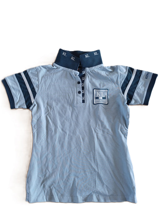 Polo cavalier Kingsland ciel & marine XS