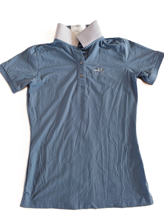 Polo concours Kingsland bleu S
