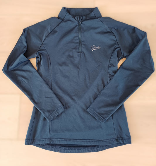 Polo longues manches 'TrainingShirt' thermique Steeds S