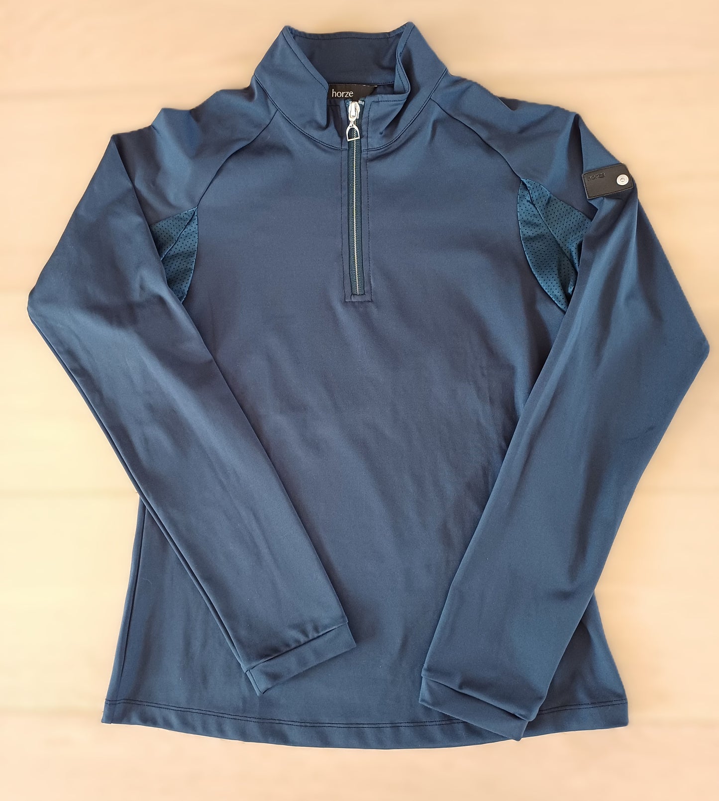 Polo longues manches 'TrainingShirt' thermique Horze M