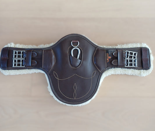 Sangle bavette Kentucky avec mouton détachable 55cm
