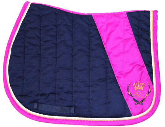Tapis marine & rose Full