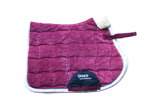 Tapis Eskadron Bordeaux velours moumoute Full