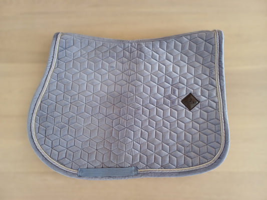 Tapis de selle Kentucky Full gris parme